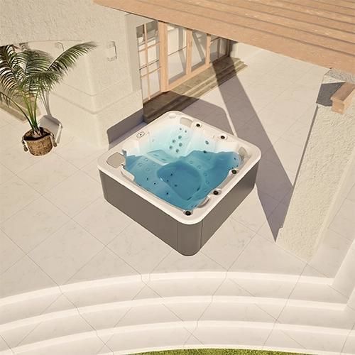 Spa encastrable - FEEL - Aquavia Spa - hors-sol / carré / 4 places