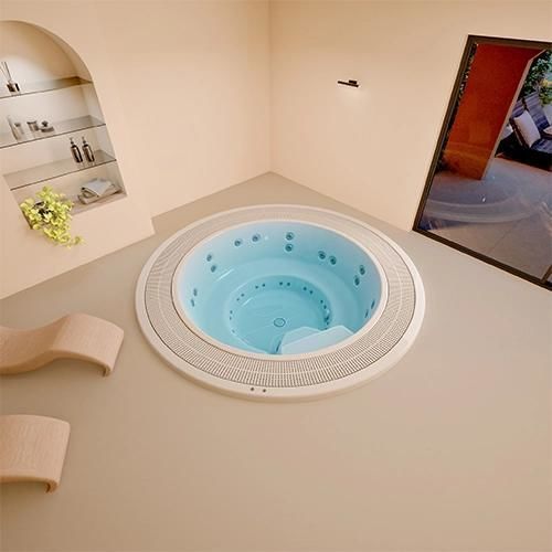 Spa encastrable - BALI - Aquavia Spa - rond / 8 places / 9 places