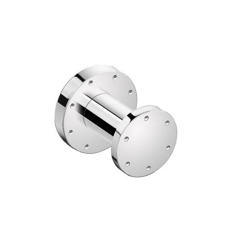 Patère contemporaine - 363011_ _ _D - Pomd'or - en laiton chromé / individuelle / de salle de bain