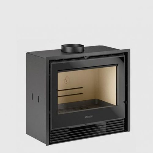 Insert de cheminée à bois - IL 75/66 V - Piazzetta - en acier / en fonte / à convection naturelle
