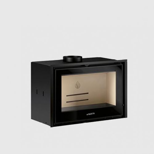 Insert de cheminée à bois - IL 65/49 - Piazzetta - en fonte / en acier / à convection naturelle