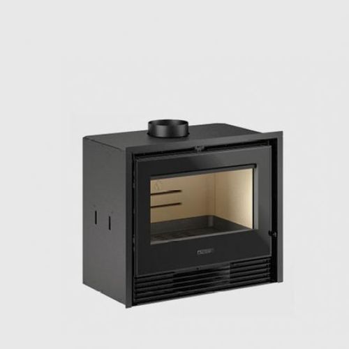 Insert de cheminée à bois - IL 65/56 V - Piazzetta - en acier / en fonte / à convection naturelle