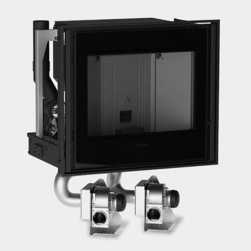 Insert de cheminée à granulés - IP 11 M - Piazzetta - en fonte / en acier / à convection naturelle