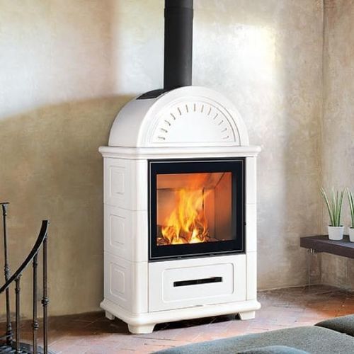Poêle à bois - STUBOTTO C - Piazzetta - 5 kW - 10 kW / 10 kW - 20 kW / à poser