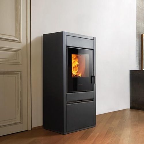 Poêle à bois - E128 A - Piazzetta - 5 kW - 10 kW / 10 kW - 20 kW / à poser