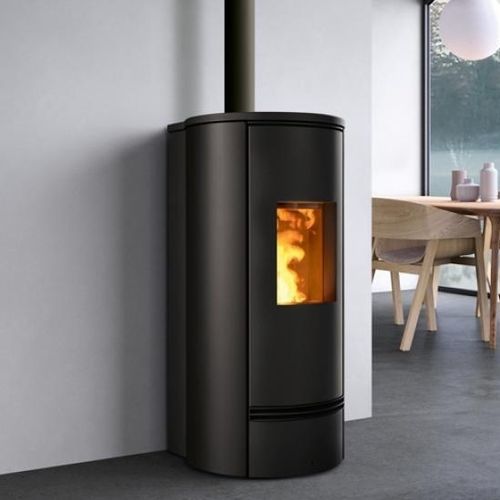Poêle à granulés - P920 T - Piazzetta - 0 - 5 kW / 5 kW - 10 kW / multicombustible