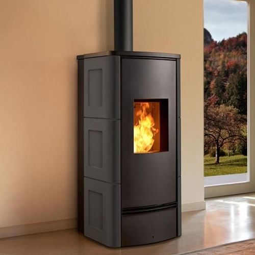 Poêle à granulés - P920 C - Piazzetta - 0 - 5 kW / 5 kW - 10 kW / multicombustible