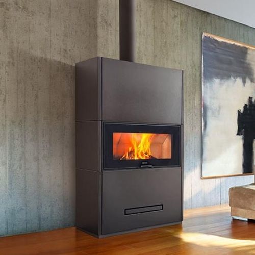 Poêle à bois - DAVOS - Piazzetta - 11 kW / 12 kW / 14 kW
