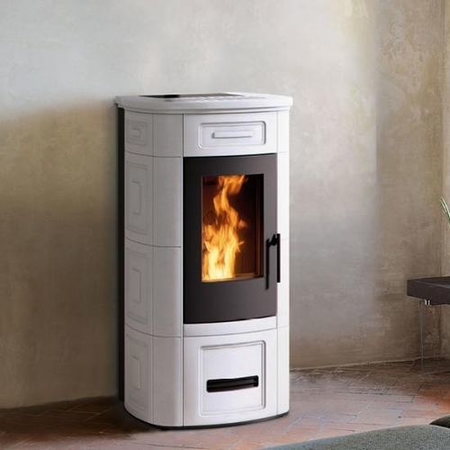 Poêle à granulés - P921 R - 5 STELLE - Piazzetta - 0 - 5 kW / 5 kW - 10 kW / à poser