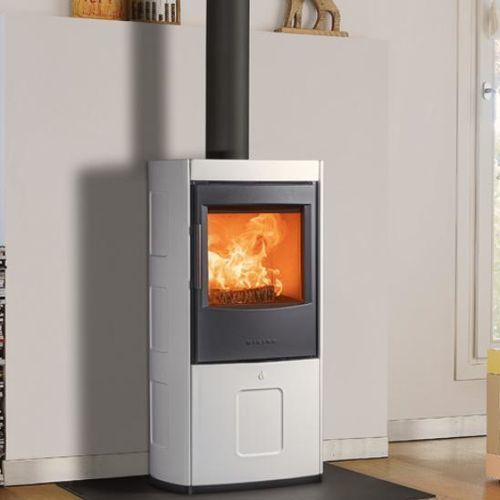 Poêle à bois - ROLLE - Piazzetta - 3 kw – 5 kw / mural / d'angle