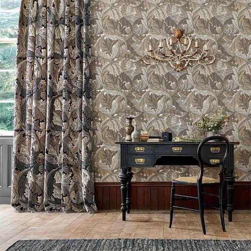 Tissu d'ameublement - ACANTHUS - MORRIS & Co. - pour rideaux / pour store enrouleur / à motif nature