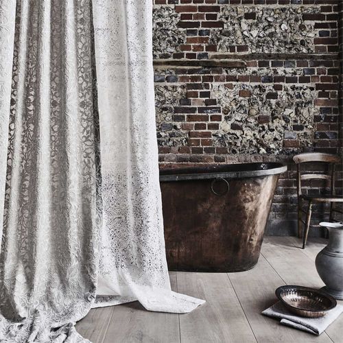 Tissu pour rideaux - PURE CEILING  - MORRIS & Co. - pour store enrouleur / à motif / en polyester