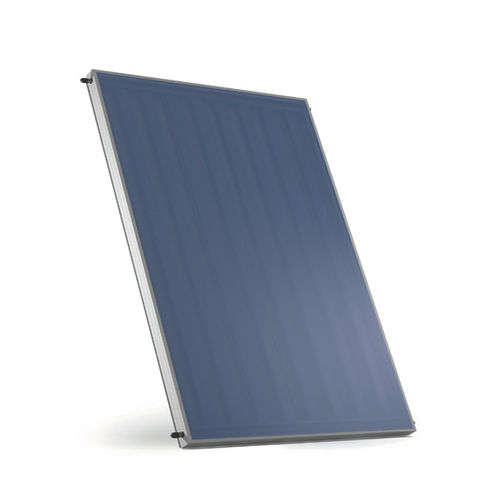 Panneau solaire thermique plan - ES - Calpak-Cicero Hellas - pour chauffer l'eau / avec cadre en aluminium / montage vertical