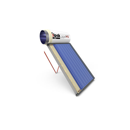 Panneau solaire thermique plan - GIGAXS - Calpak-Cicero Hellas - pour chauffer l'eau / avec cadre en aluminium
