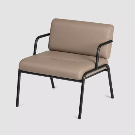 Fauteuil contemporain - CASUAL - Bene GmbH - en tissu / en cuir / en métal