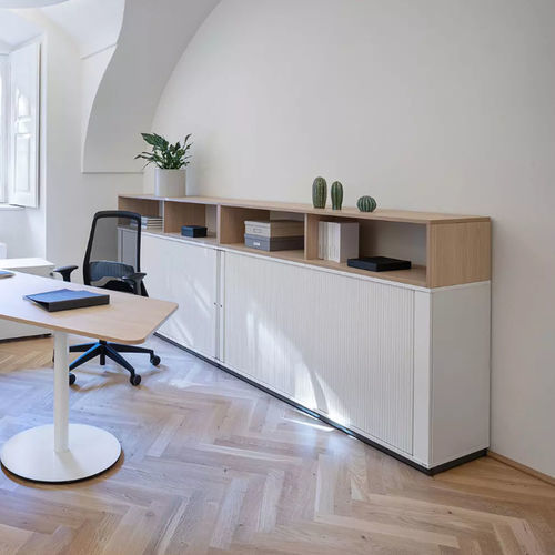 Armoire de classement basse - KX - Bene GmbH - haute / stratifiée / en verre