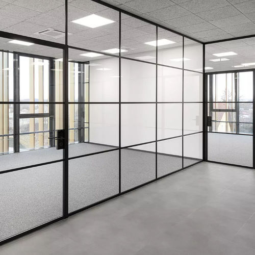Cloison amovible - RG - Bene GmbH - vitrée / à double vitrage / professionnelle