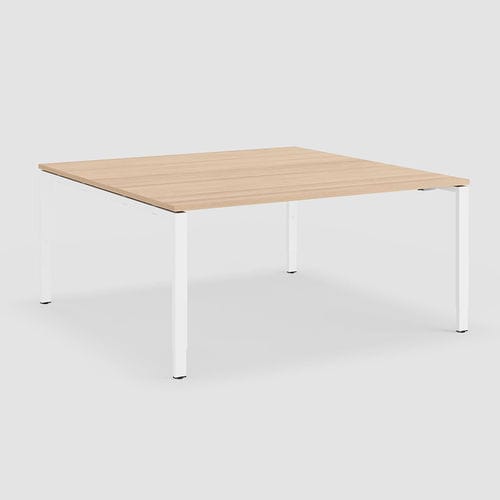 Bureau pour open space - BASIC Workbench - Bene GmbH - sur pied / pour 2 personnes / multiplace