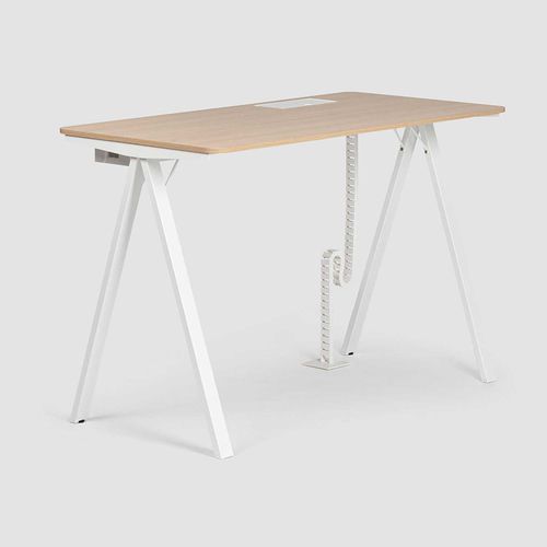 Bureau assis-debout - DELTA PURE HIGH - Bene GmbH - sur pied / pour 2 personnes / pour 1 personne