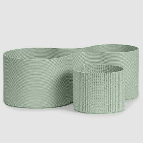 Jardinière en plastique - BFRIENDS - Bene GmbH - ronde / contemporaine / professionnelle