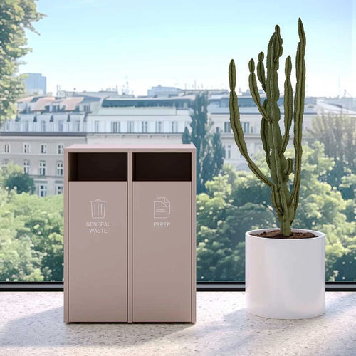 Poubelle publique - Bene GmbH - de tri sélectif / à poser / en plastique