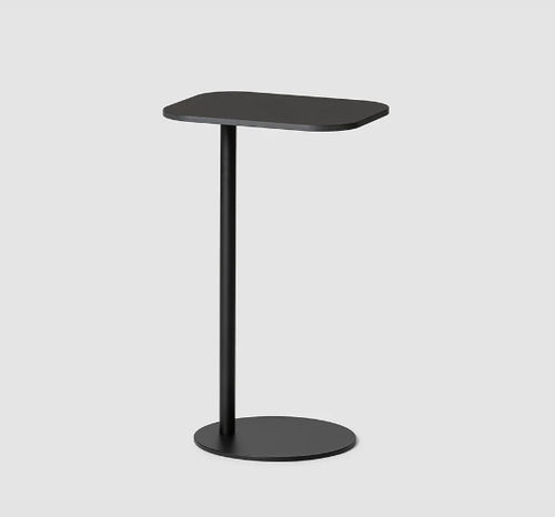 Table d'appoint contemporaine - C-SIDE - Bene GmbH - en acier à revêtement par poudre / en mélaminé / avec piètement en métal