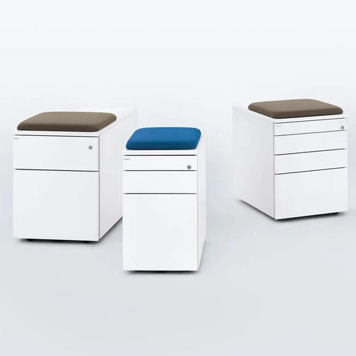 Caisson de bureau en mélaminé - CT - Bene GmbH - à 3 tiroirs / à 2 tiroirs / à 4 tiroirs