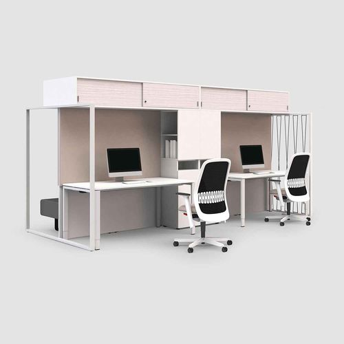 Armoire de classement haute - FRAME_S - Bene GmbH - en placage de bois / contemporaine / pour stockage