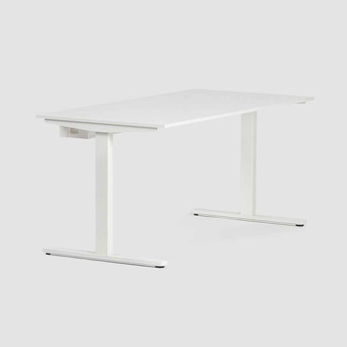 Bureau pour open space - LEVEL PURE - Bene GmbH - sur pied / contemporain / en placage de bois
