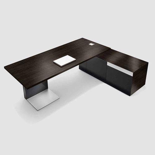 Bureau de direction - P2 MANAGEMENT - Bene GmbH - sur pied / contemporain / en placage de bois