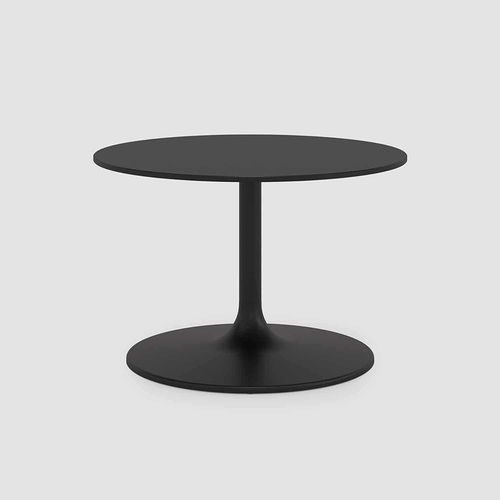 Table d'appoint contemporaine - CASUAL - Bene GmbH - en Fenix NTM® / avec piètement en acier à revêtement par poudre / ronde