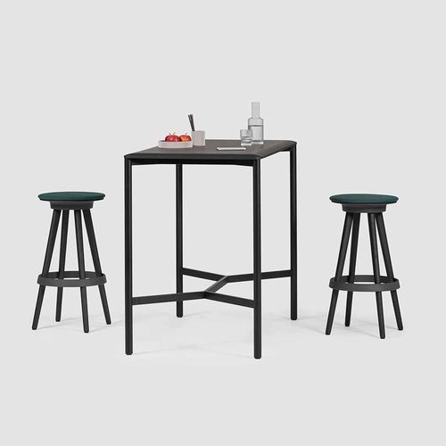 Table contemporaine - PORTS SLIM HIGH - Bene GmbH - en chêne / en hêtre / en érable