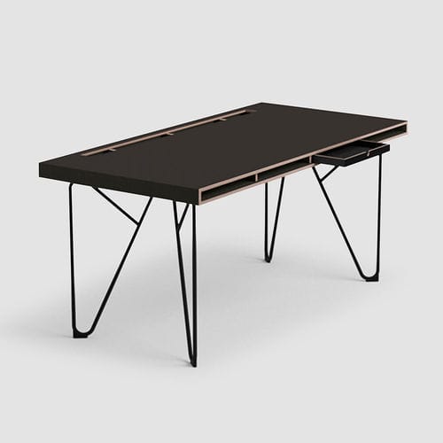 Bureau sur pied - STUDIO SWING - Bene GmbH - contemporain / en chêne / en châtaignier