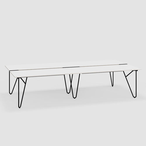 Table de travail contemporaine - STUDIO WORKBENCH - Bene GmbH - en chêne / en hêtre / en érable