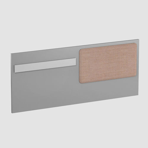 Séparateur de bureau sur bureau - T-PANEL PURE - Bene GmbH - en tissu / en bois / en mélaminé