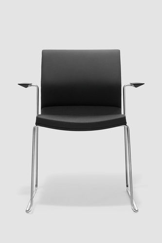 Chaise de conférence contemporaine - B_SIDE - Bene GmbH - d'intérieur / en tissu / en cuir