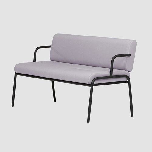 Banquette moderne - CASUAL LOW - Bene GmbH - en tissu / en métal / pour salles d'attente