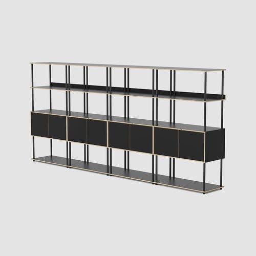 Étagère modulable - STUDIO REGALSYSTEM - Bene GmbH - contemporaine / en stratifié / professionnelle