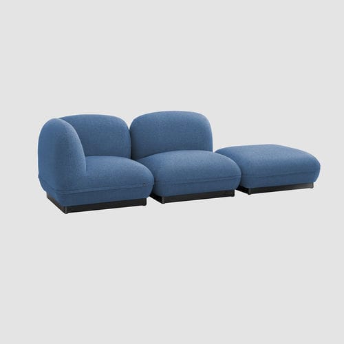 Canapé modulable - COOMO - Bene GmbH - d'angle / contemporain / pour extérieur