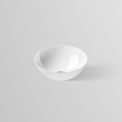 Vasque à poser - SB.K SERIES - Alape - en acier vitrifié / antibactérienne / ronde