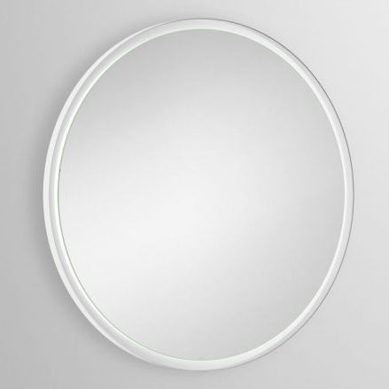 Miroir de salle de bain mural - SP.FR SERIES - Alape - contemporain / rond / aluminium