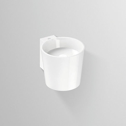 Vasque suspendue - WT.CO SERIES - Alape - antibactérienne / ronde / sans trou