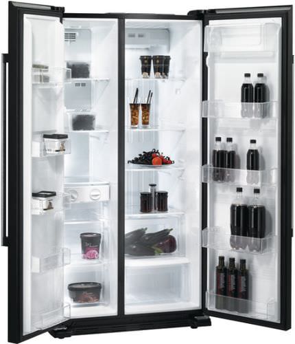 Réfrigérateur américain - NRS85728BK - GORENJE - résidentiel / en pose libre / noir