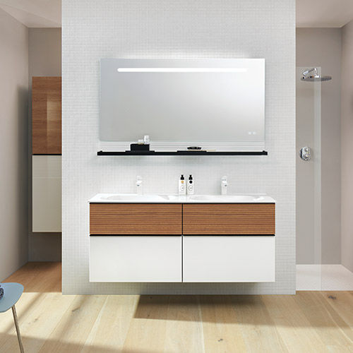 Meuble avec lavabo résidentiel - SGGS142 - Burgbad