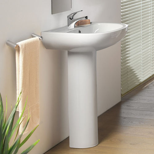 Vasque sur pied - OPTIMA: 1163500040/1163100040 - Cifial - en céramique / contemporaine
