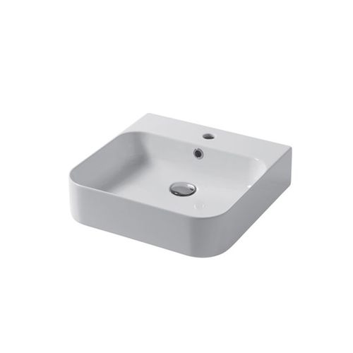 Vasque suspendue - SLIM : SL04848101 - Disegno Ceramica - en céramique / carrée / contemporaine