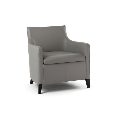 Fauteuil contemporain - MADEIRA LOUNGE 1 - DRIGANI SRL - en velours / en simili cuir / en bois