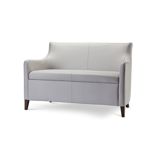 Canapé contemporain - MADEIRA LOUNGE 1 - DRIGANI SRL - en velours / en simili cuir / beige