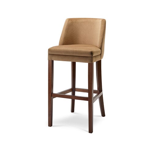 Chaise de bar contemporaine - MILANO SG - DRIGANI SRL - d'intérieur / en velours / en simili cuir