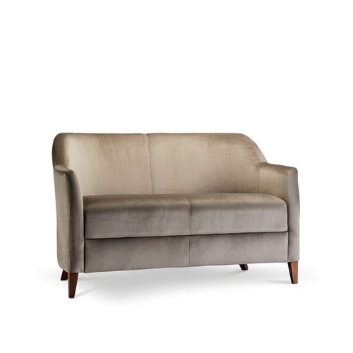 Canapé contemporain - VERONA LOUNGE 2 - DRIGANI SRL - en velours / en simili cuir / tapissé